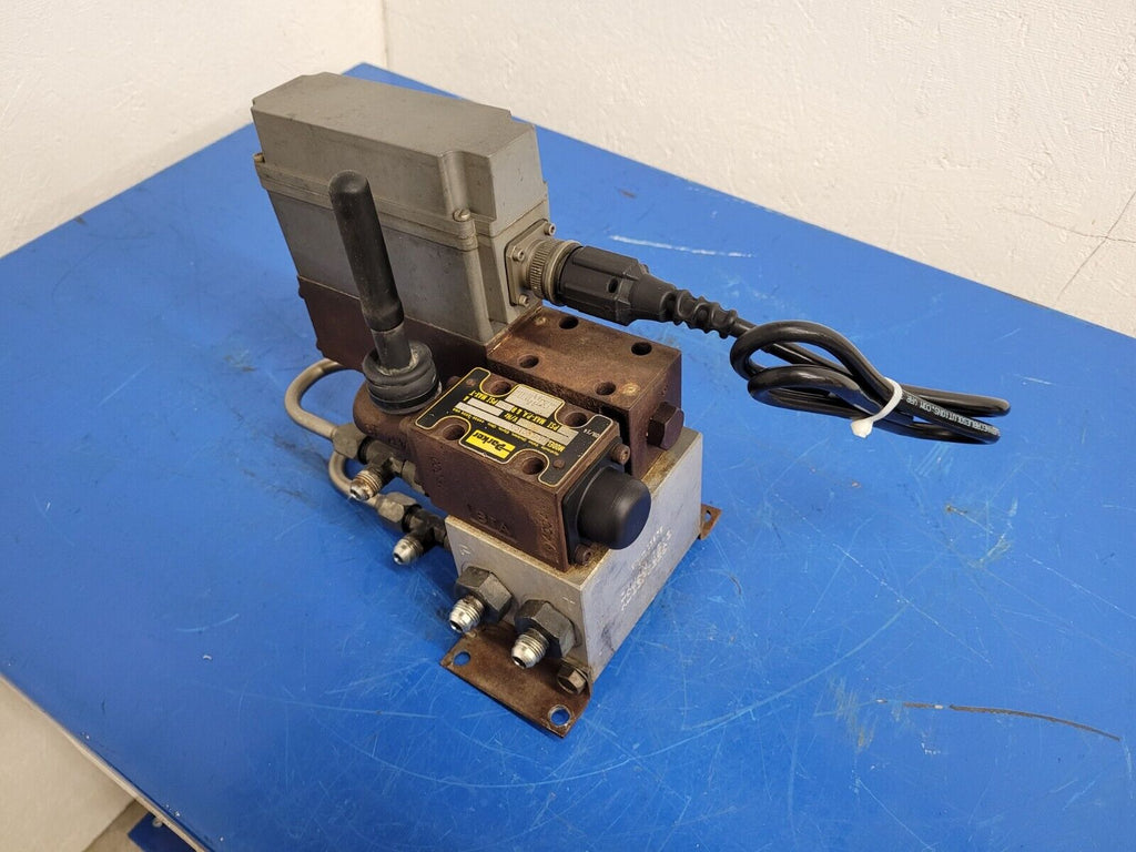 PARKER Hydraulic Proportional ISO Valve D1FHE80HCNEK0030X6114 12VDC + Override H
