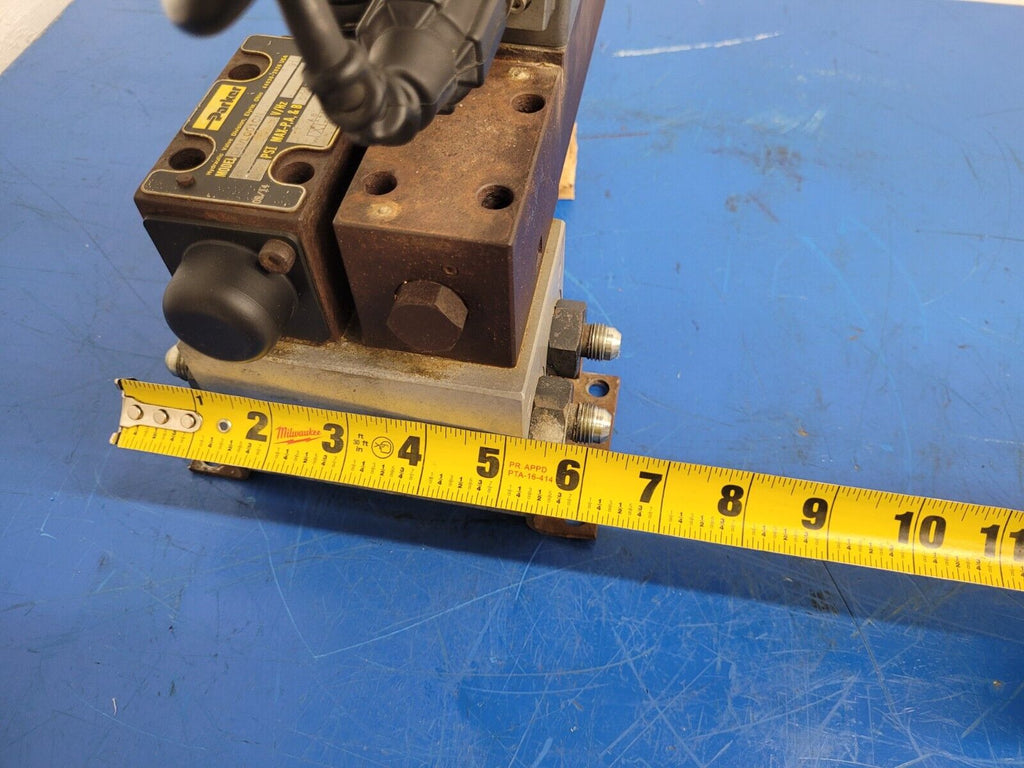 PARKER Hydraulic Proportional ISO Valve D1FHE80HCNEK0030X6114 12VDC + Override H