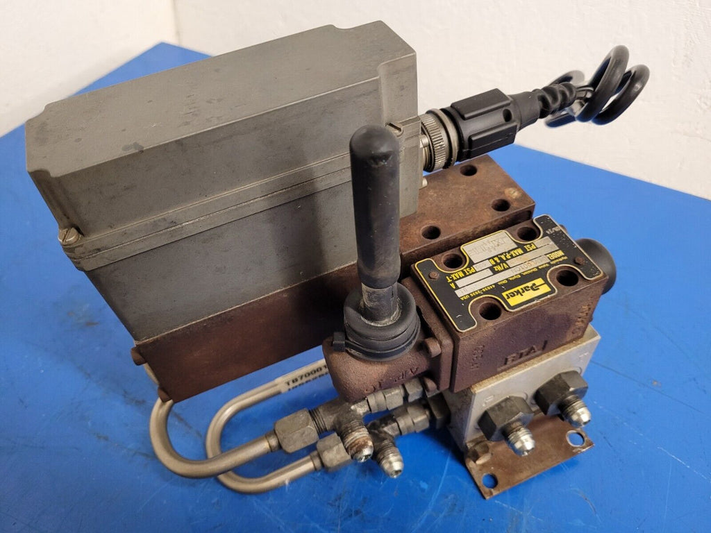 PARKER Hydraulic Proportional ISO Valve D1FHE80HCNEK0030X6114 12VDC + Override H