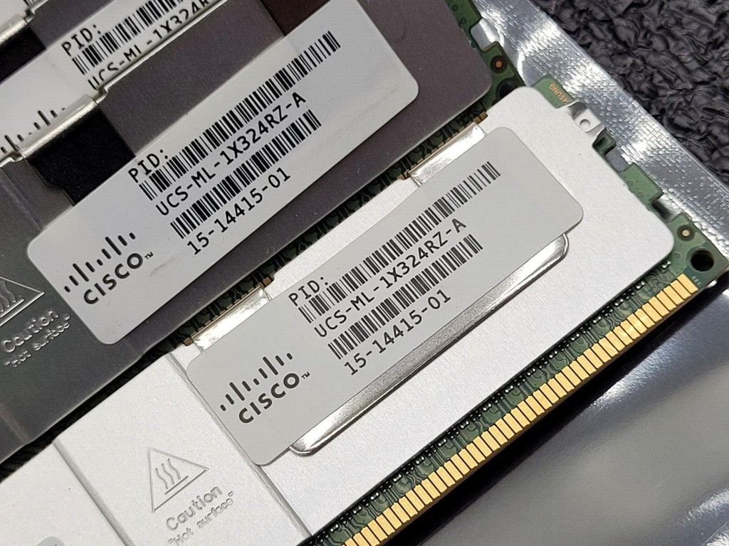Lot of 8x 32GB Sticks Samsung 4RX4 PC3L-14900L MEMORY RAM ECC 256GB Cisco