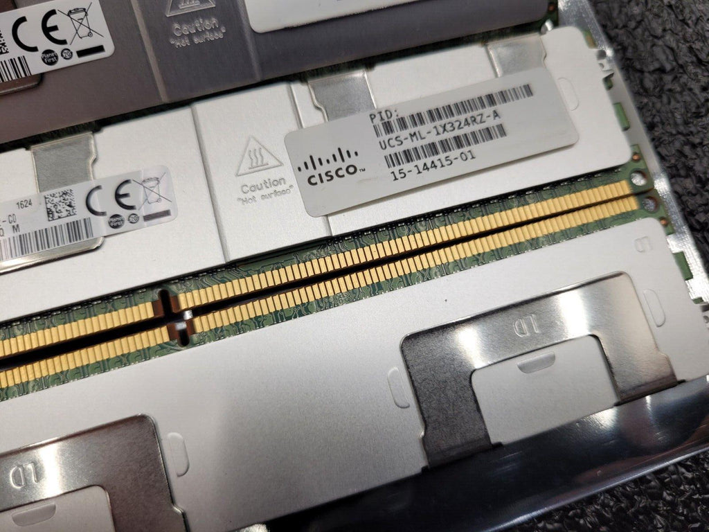 Lot of 8x 32GB Sticks Samsung 4RX4 PC3L-14900L MEMORY RAM ECC 256GB Cisco