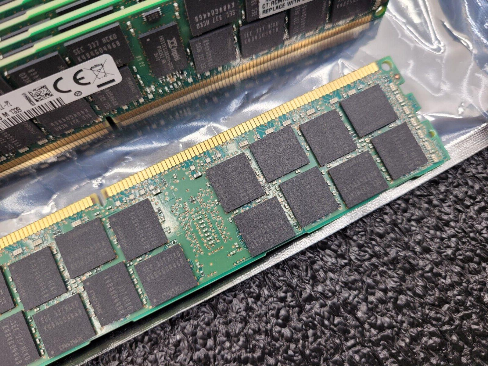 Lot Of 40 Samsung Micron HP 672612-081 16GB 2Rx4 PC3-12800R Server Memory ECC