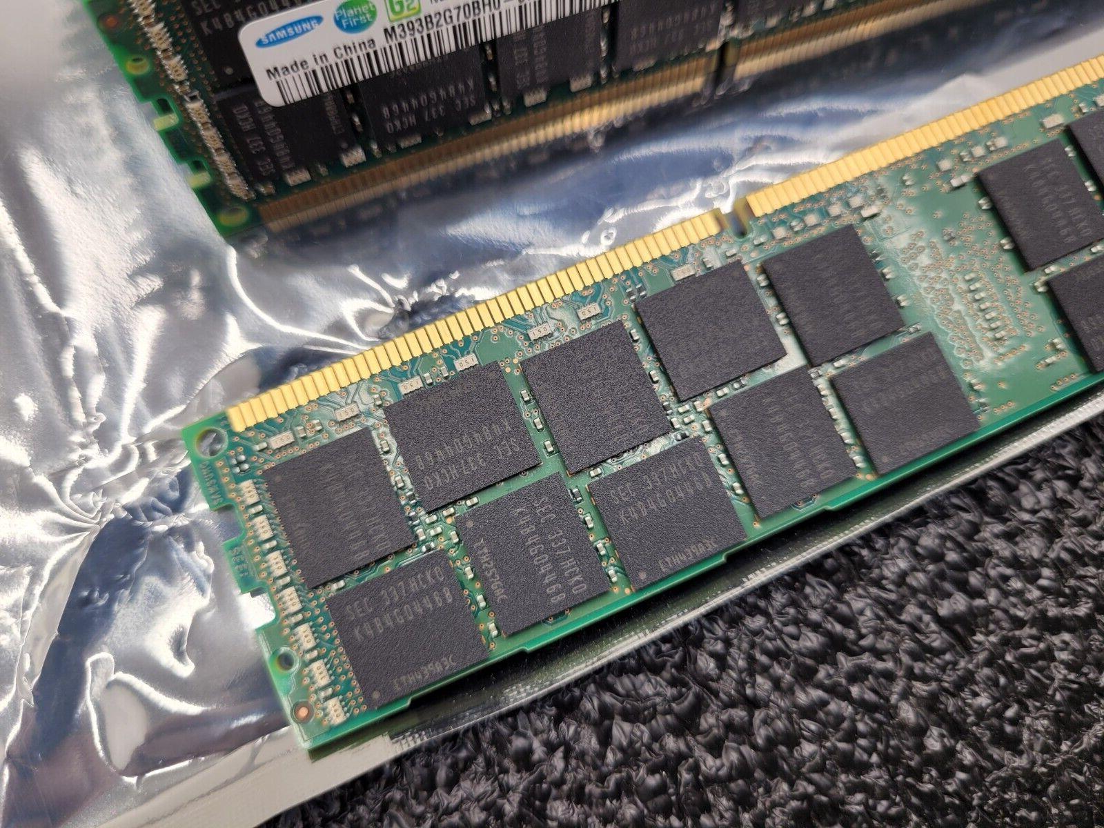 Lot Of 40 Samsung Micron HP 672612-081 16GB 2Rx4 PC3-12800R Server Memory ECC