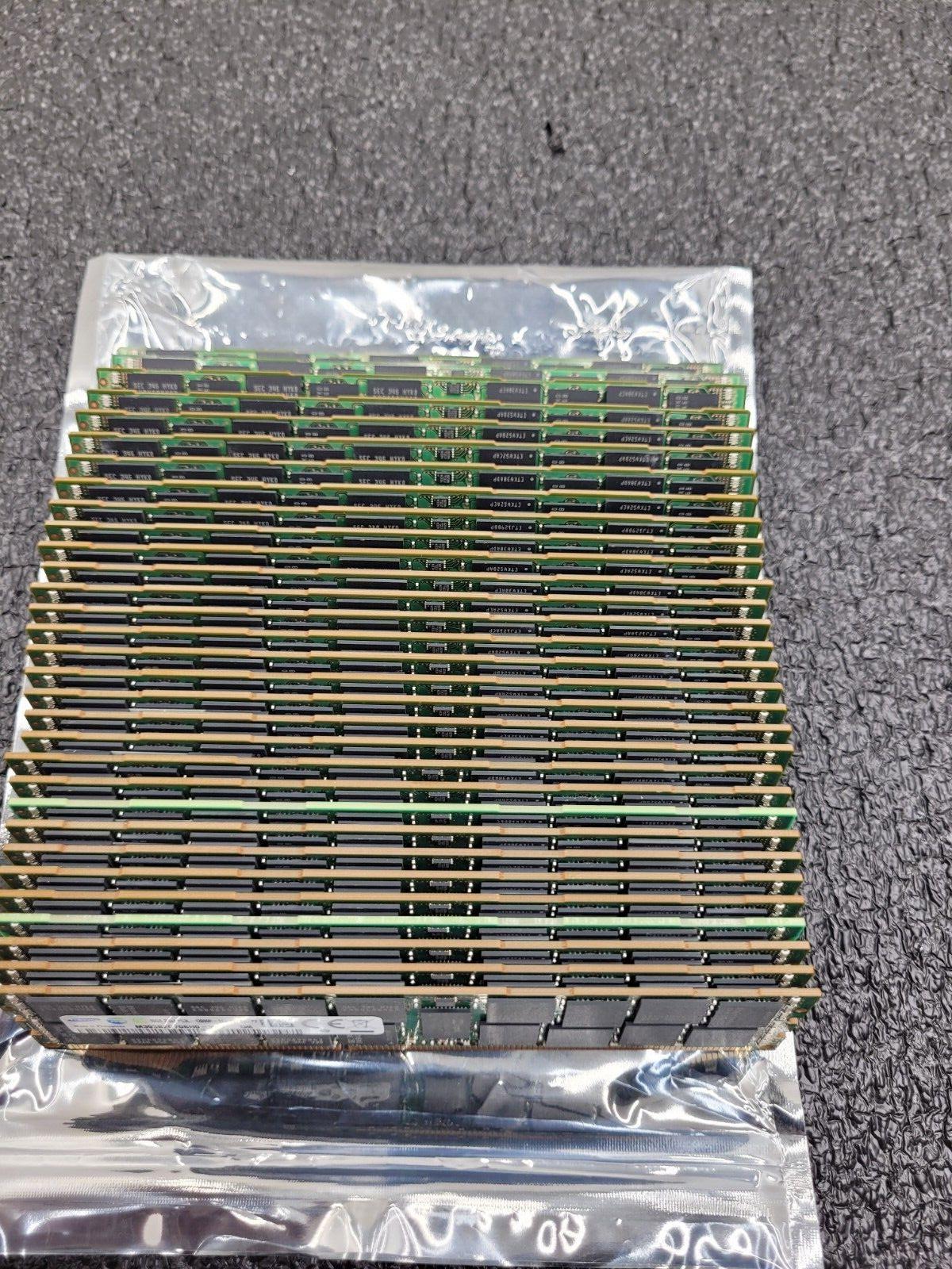 Lot Of 31 Samsung Oracle 16GB 2Rx4 PC3-12800R Server Memory ECC