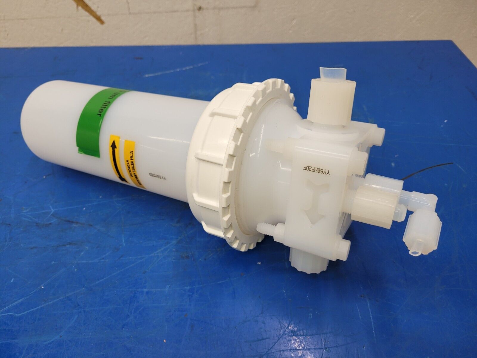 Entegris Mykrolis Chemlock PFA 11" Filter YY5611280 Housing YY56HF20F Head