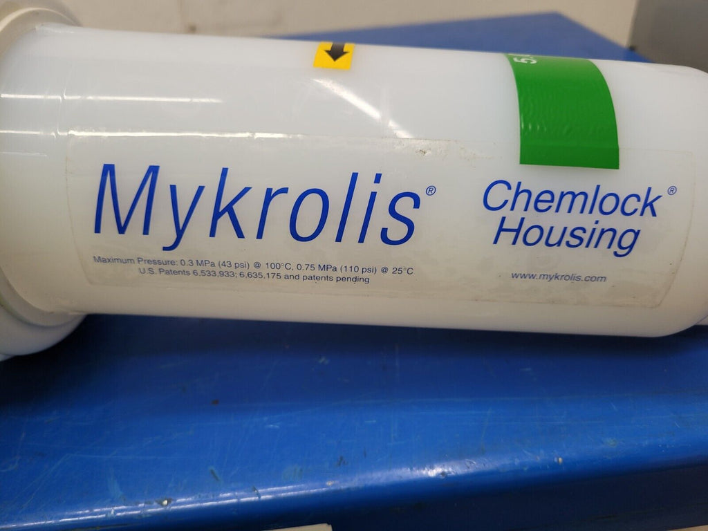 Entegris Mykrolis Chemlock PFA 11" Filter YY5611280 Housing YY56HF20F Head