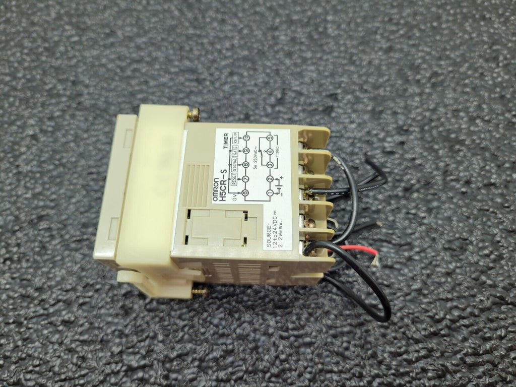 Omron H5CR-S Timer Digital Relay 12-24VDC Working Pull