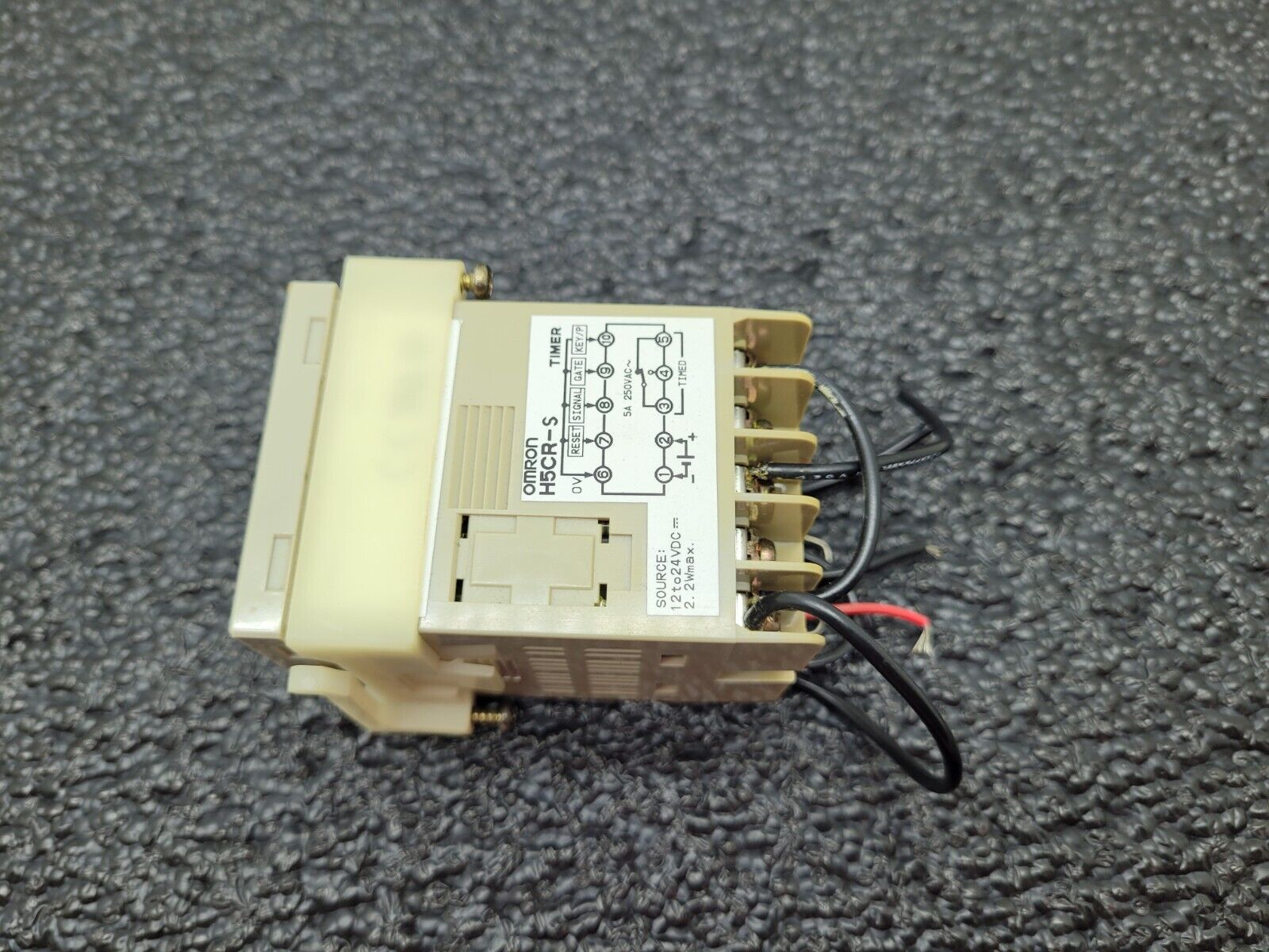 Omron H5CR-S Timer Digital Relay 12-24VDC Working Pull