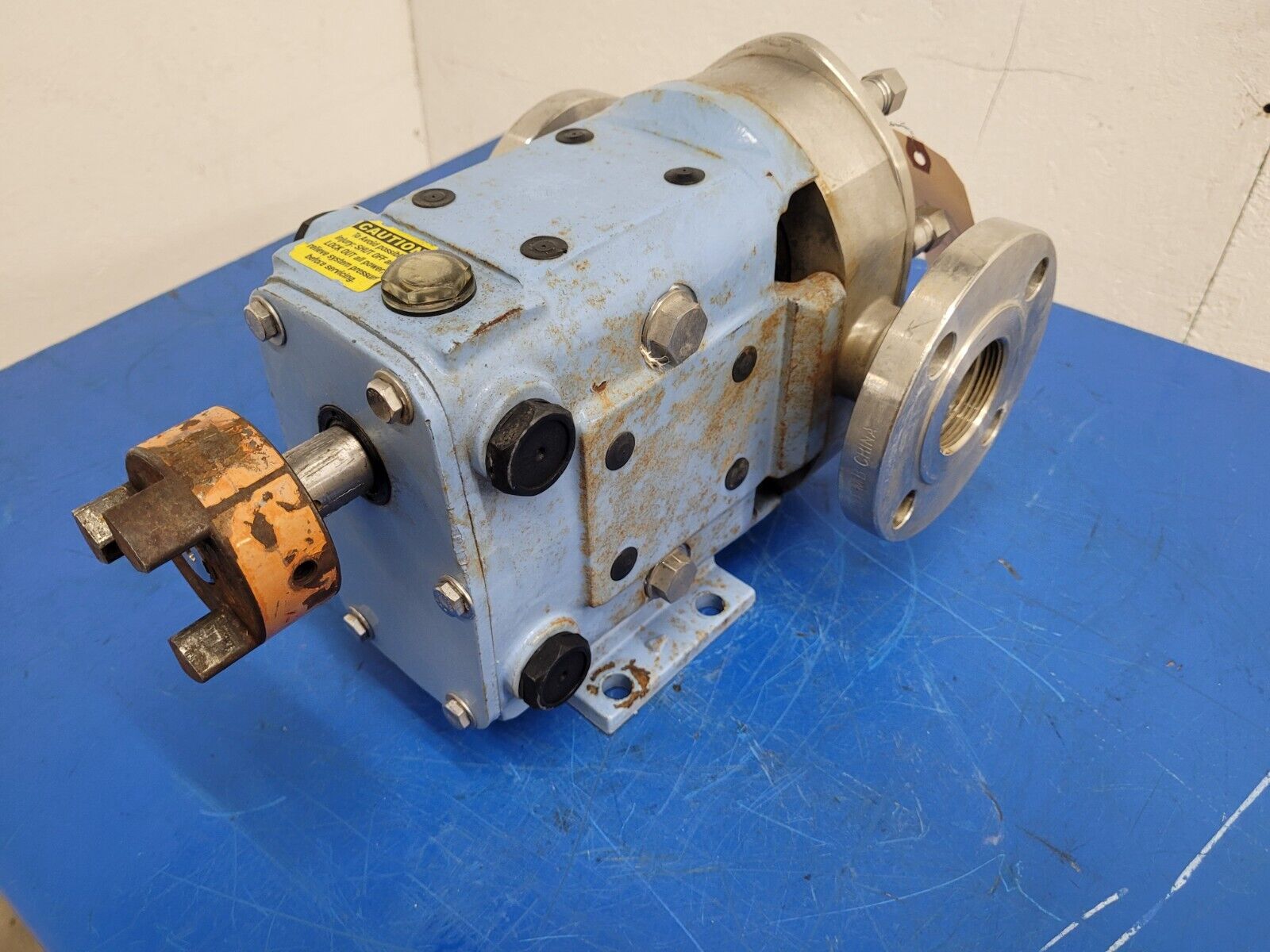 Waukesha Cherry-Burrell SPX 018 Stainless Steel PD Positive Displacement Pump A1