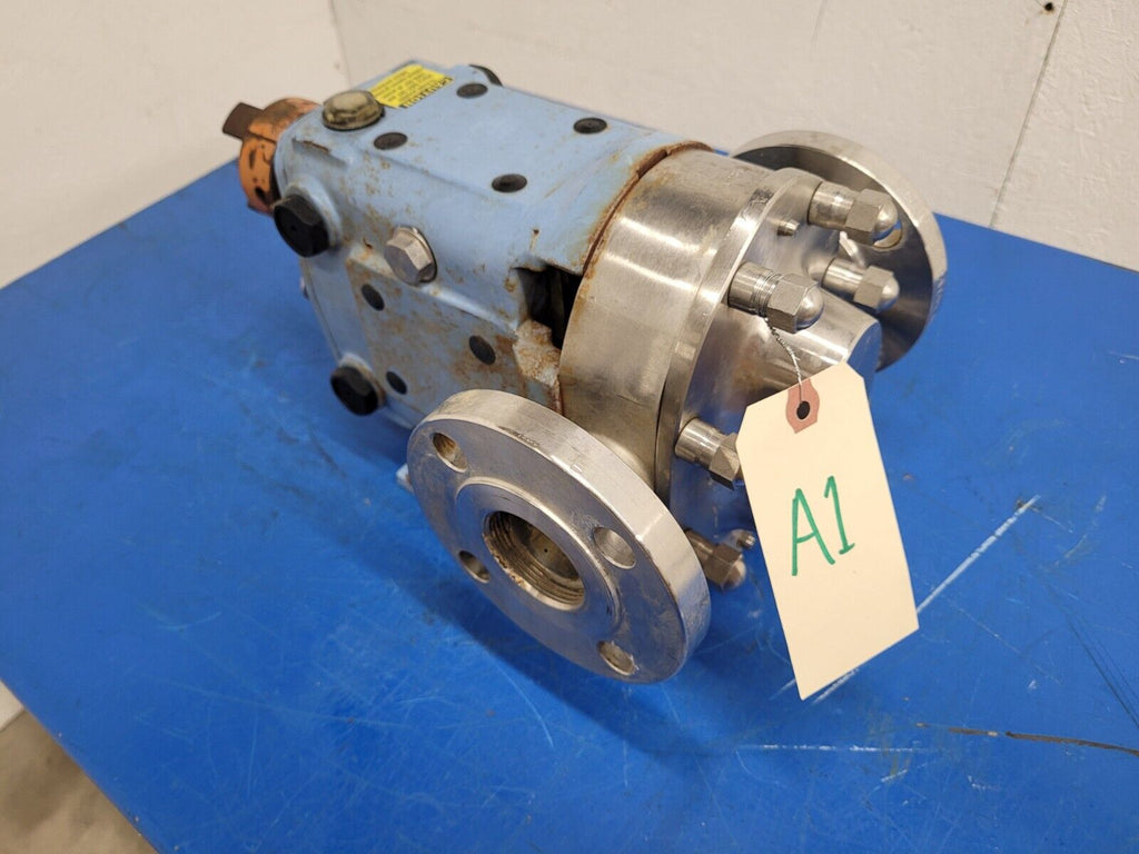 Waukesha Cherry-Burrell SPX 018 Stainless Steel PD Positive Displacement Pump A1