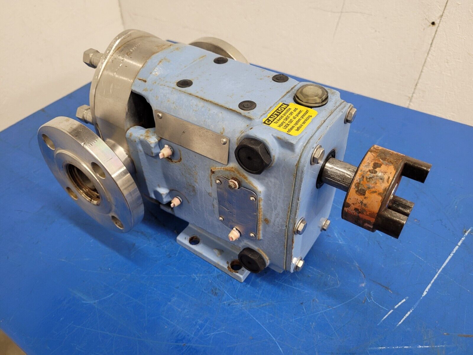 Waukesha Cherry-Burrell SPX 018 Stainless Steel PD Positive Displacement Pump A1
