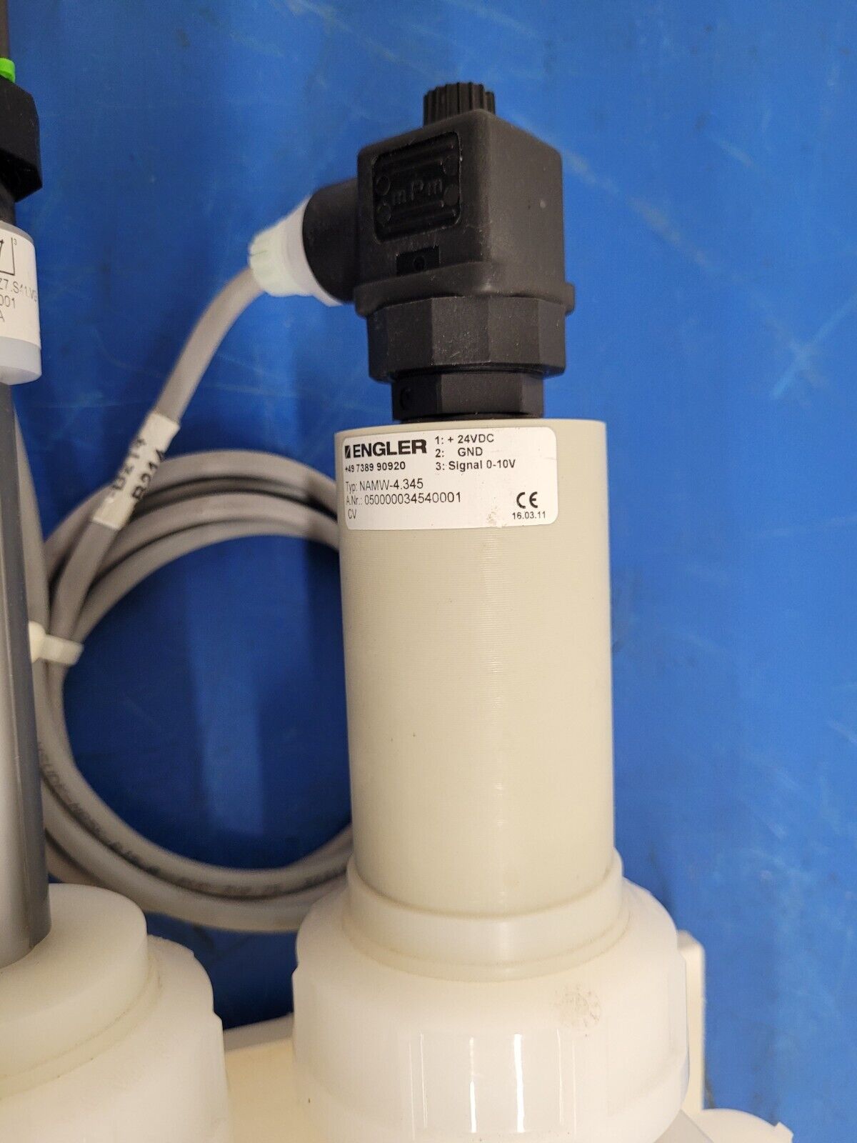 ENGLER High Purity Reservoir w/ Sensors, Gemu Pnumatic Diaphragm Valves