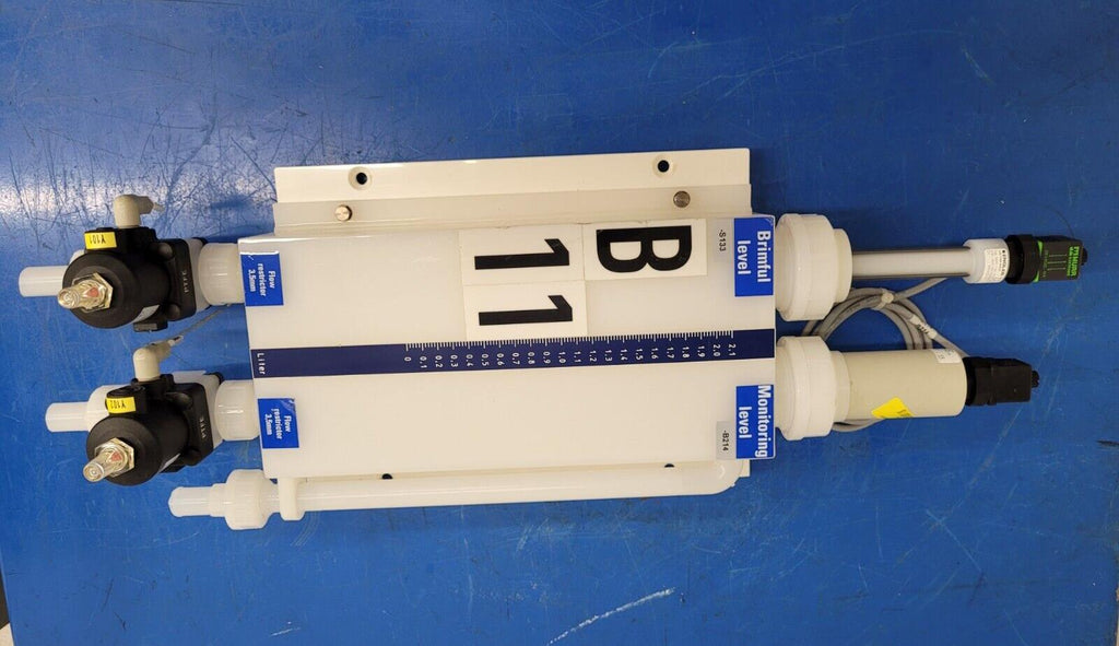 ENGLER High Purity Reservoir w/ Sensors, Gemu Pnumatic Diaphragm Valves