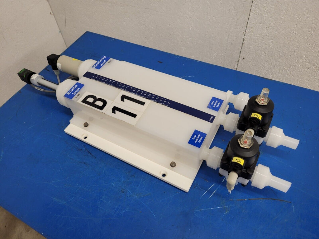 ENGLER High Purity Reservoir w/ Sensors, Gemu Pnumatic Diaphragm Valves