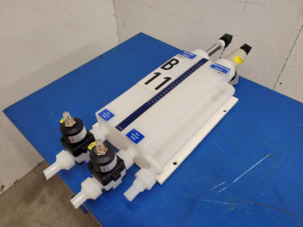 ENGLER High Purity Reservoir w/ Sensors, Gemu Pnumatic Diaphragm Valves