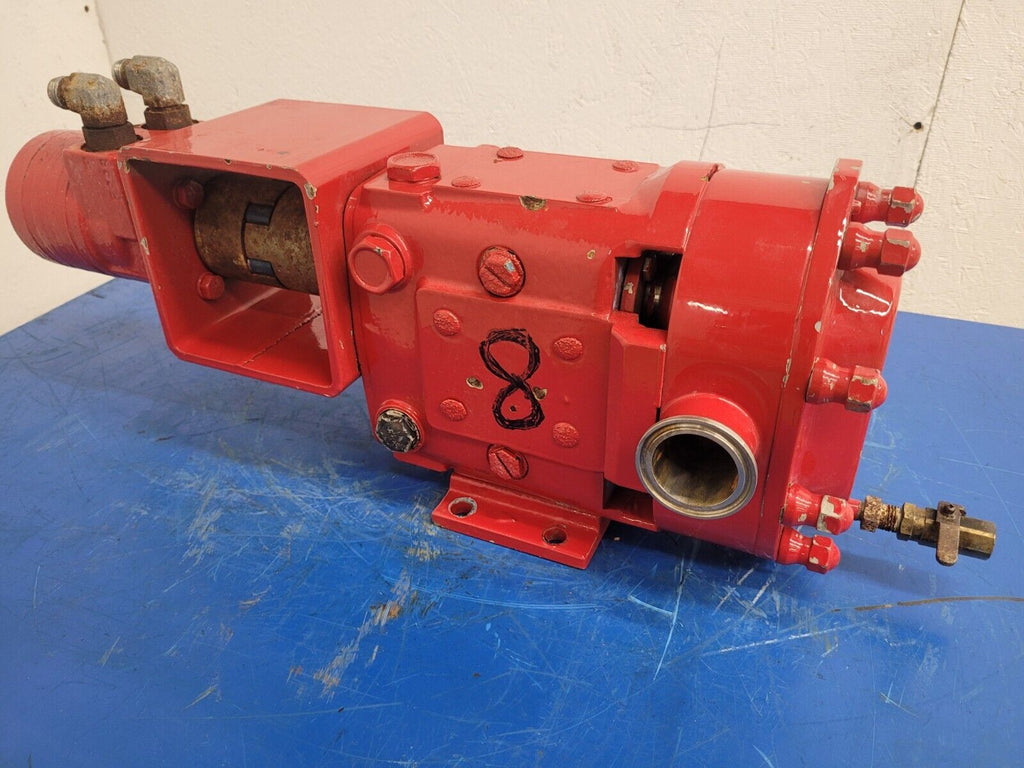 Waukesha Cherry-Burrell SPX 018 U2 Stainless Steel Positive Displacement Pump 8