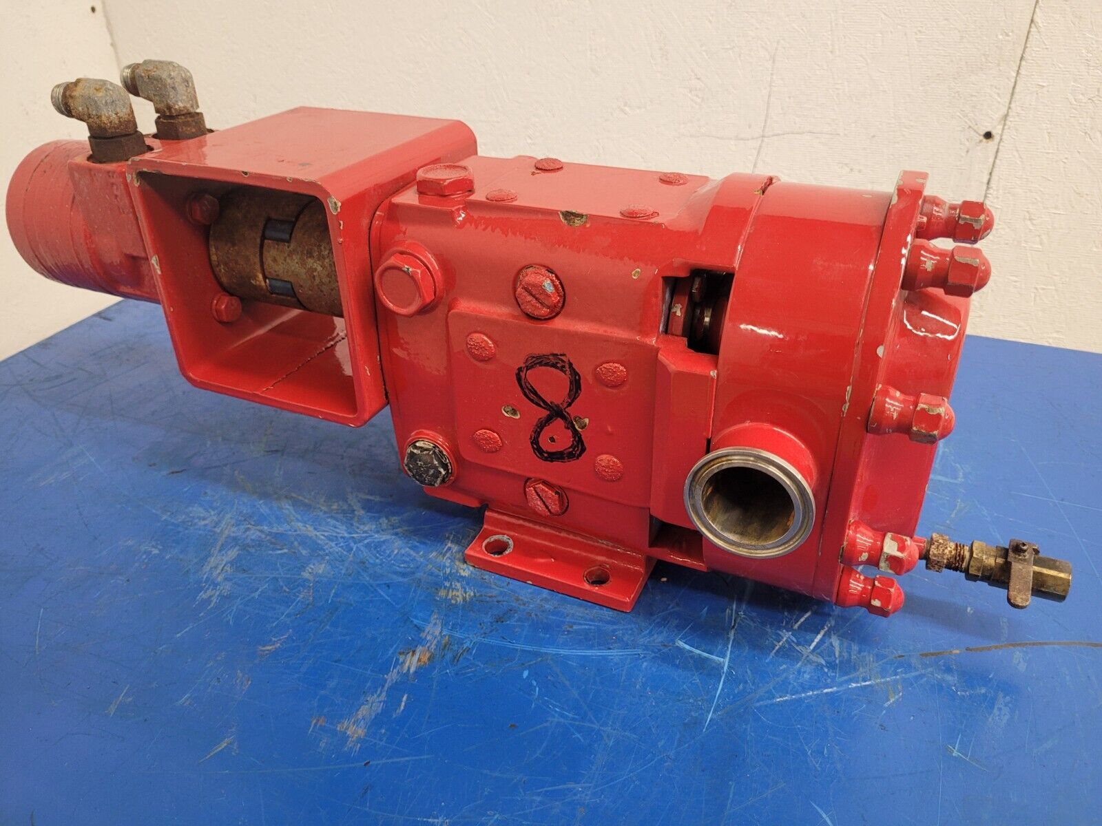Waukesha Cherry-Burrell SPX 018 U2 Stainless Steel Positive Displacement Pump 8