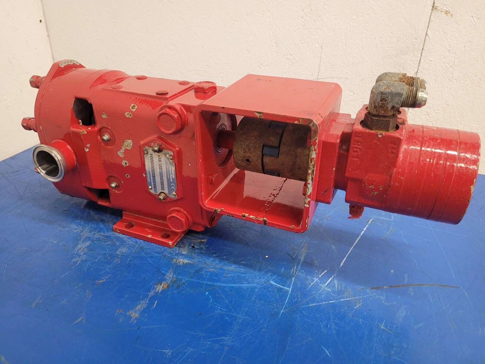 Waukesha Cherry-Burrell SPX 018 U2 Stainless Steel Positive Displacement Pump 8