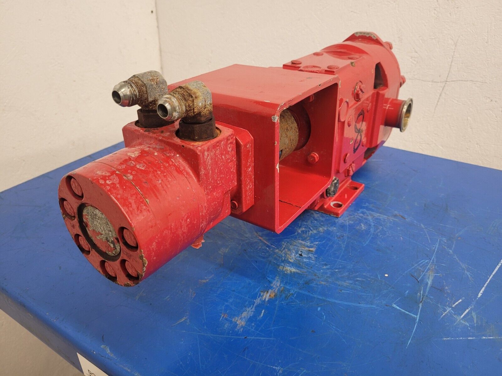 Waukesha Cherry-Burrell SPX 018 U2 Stainless Steel Positive Displacement Pump 8