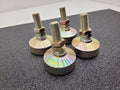 Lot of 4x 80-20 Inc 65-2209 Anti-Vibration Self Leveling Machine Feet M20 x 51mm