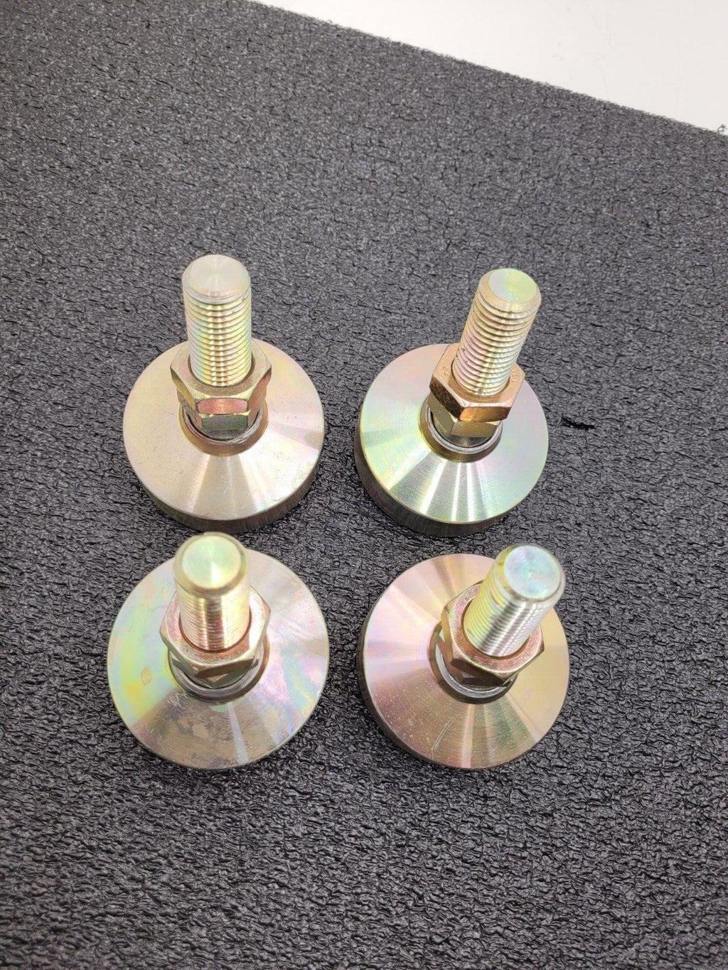 Lot of 4x 80-20 Inc 65-2209 Anti-Vibration Self Leveling Machine Feet M20 x 51mm