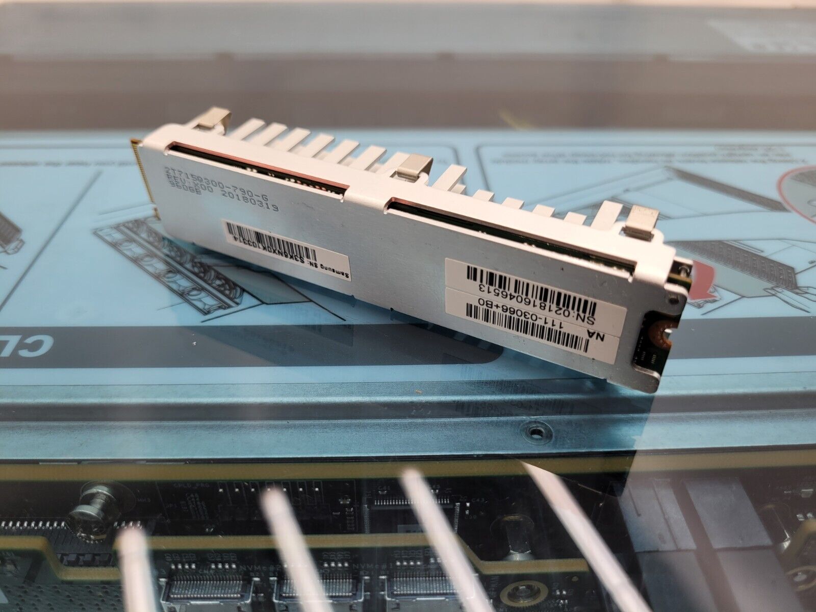 NetApp X3311A 1TB M.2 NVMe Flash Module 111-03066 Working Pull