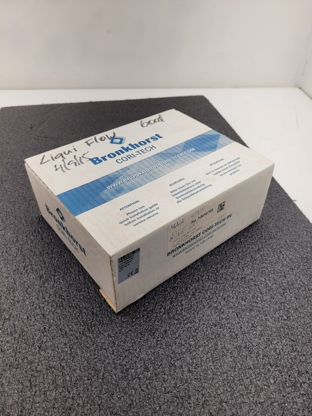 Bronkhorst L13-PGD-88-K-30S Thermal Flow Meter Mass Controller MFC LIQUI-FLOW