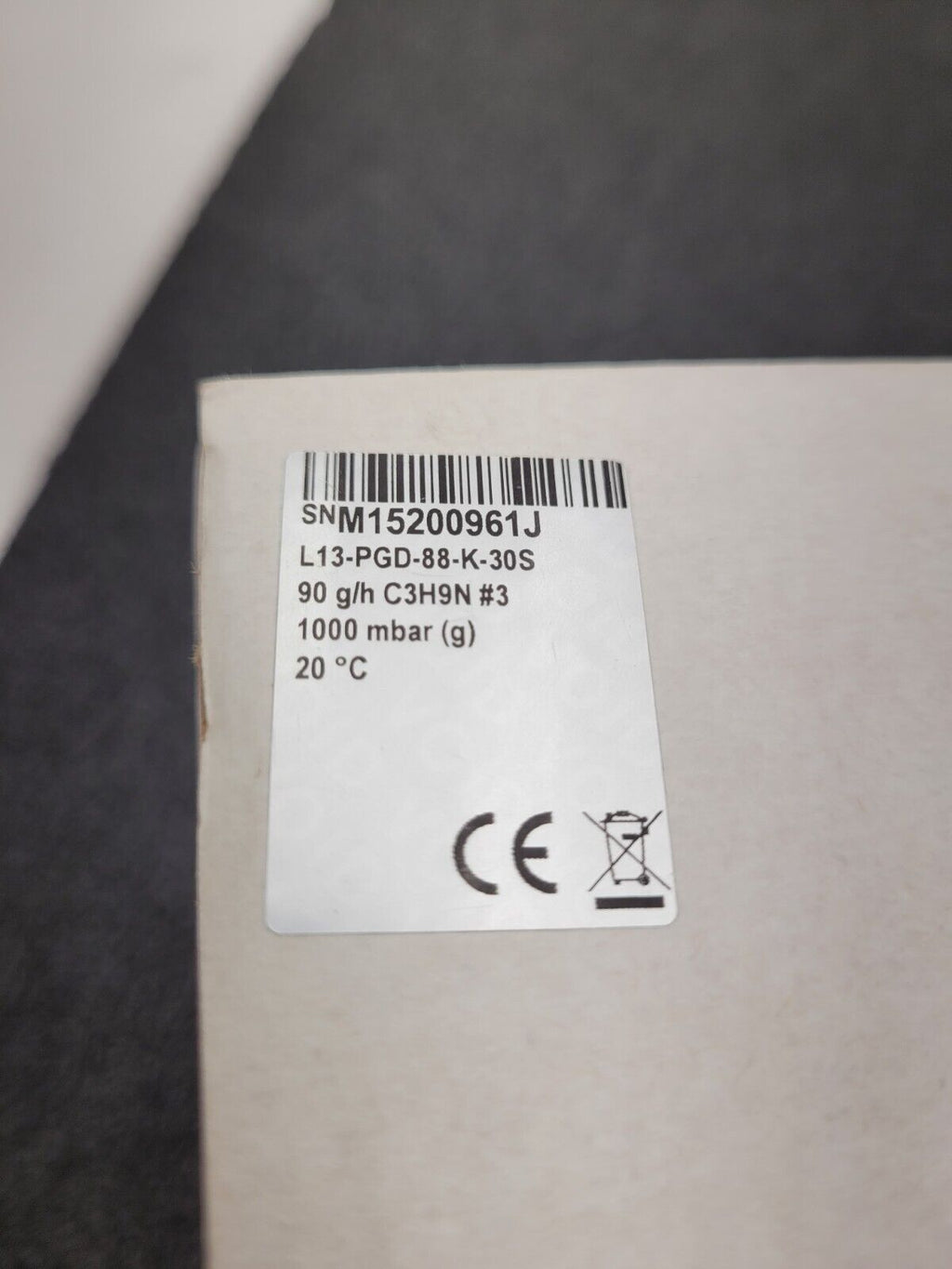 Bronkhorst L13-PGD-88-K-30S Thermal Flow Meter Mass Controller MFC LIQUI-FLOW