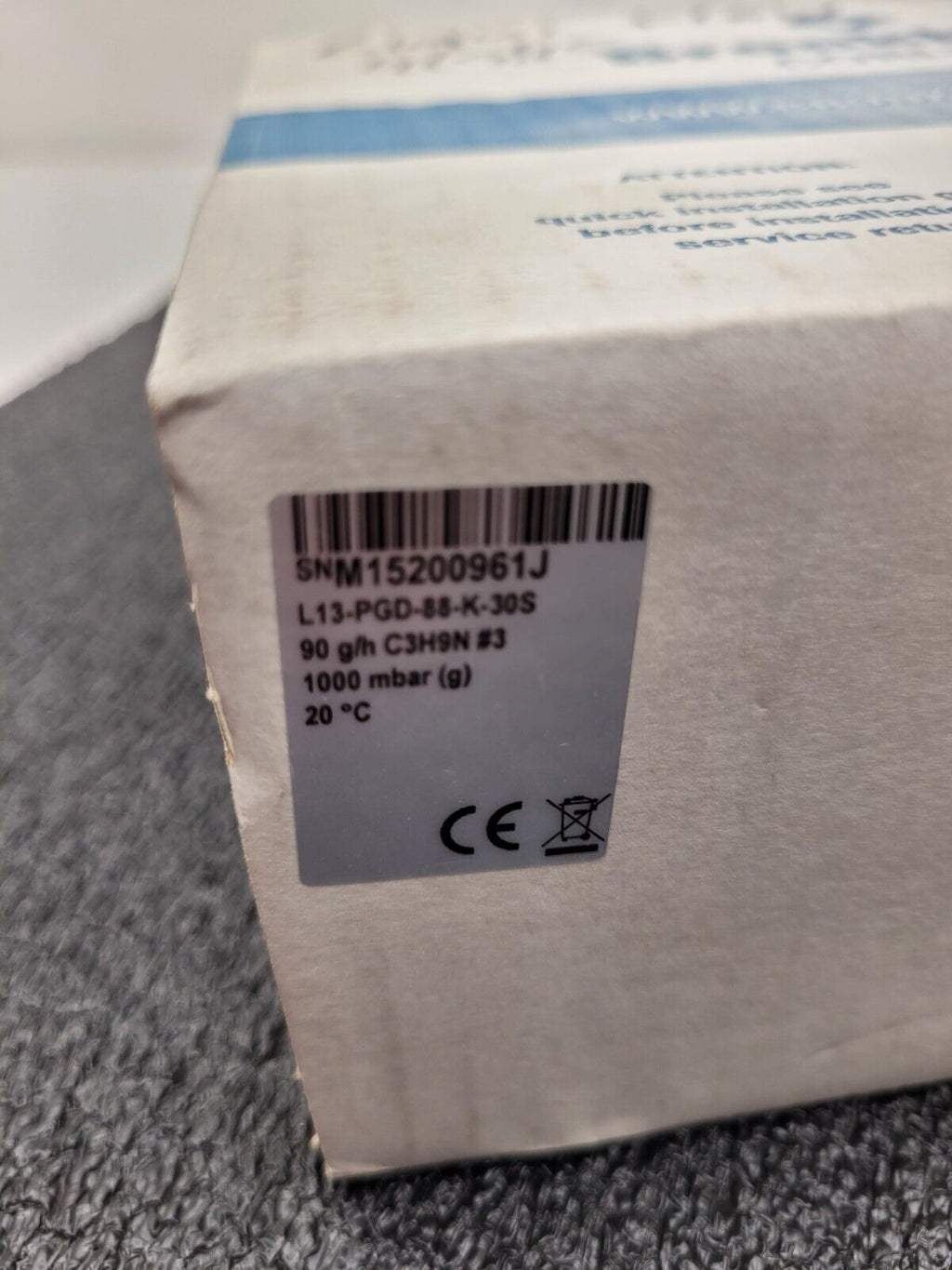 Bronkhorst L13-PGD-88-K-30S Thermal Flow Meter Mass Controller MFC LIQUI-FLOW