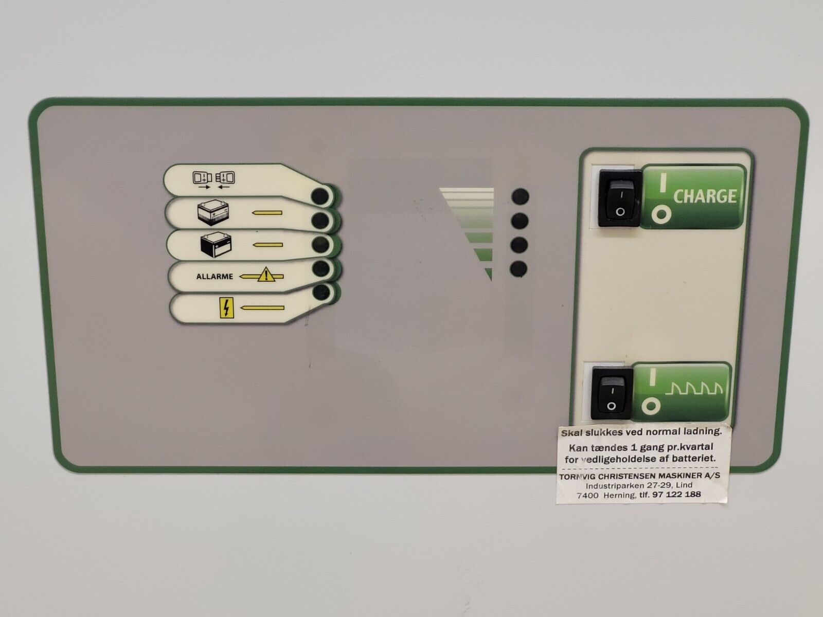 Veb Forklift Battery Charger 48VDC 120A 230-400VAC input 2015