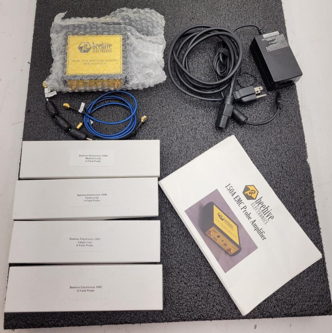 Beehive Electronics EMC Probe E-Field 4 Probe set 100A,B,C,D and 150A Amplifier