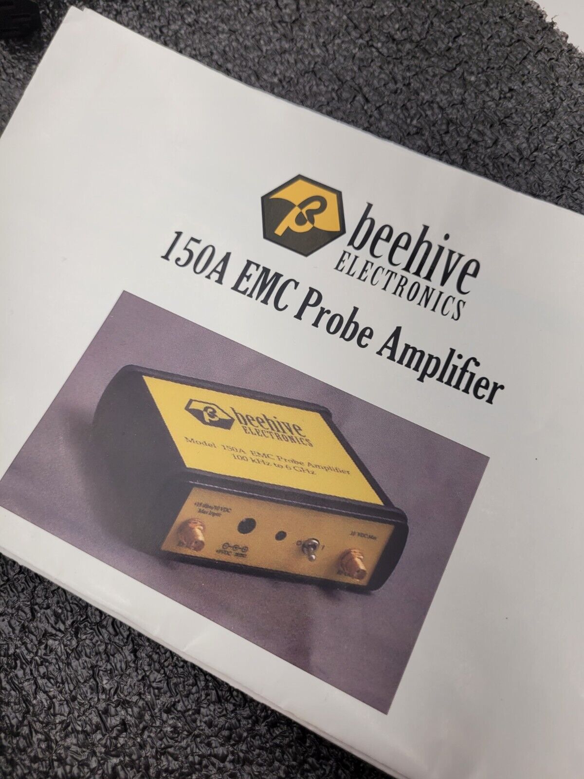 Beehive Electronics EMC Probe E-Field 4 Probe set 100A,B,C,D and 150A Amplifier