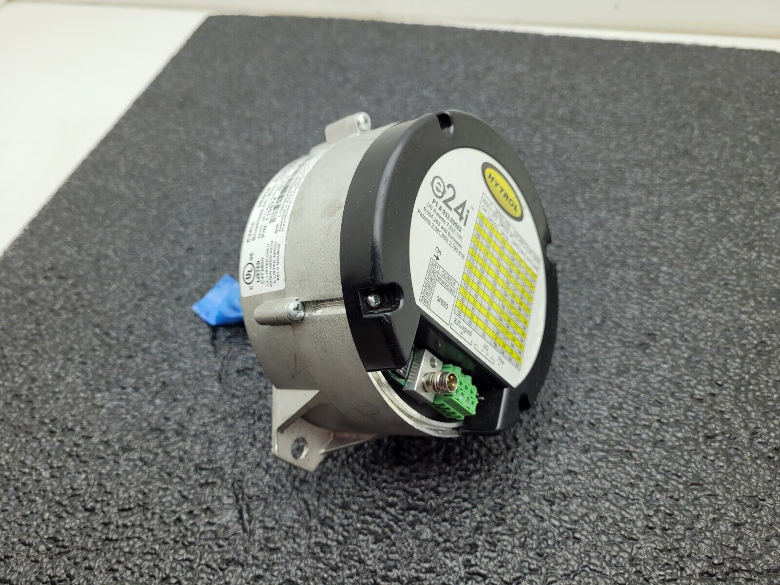 Hytrol 36W24 E24i Brushless Low Speed Adjustable 50-350RPM DC Motor PT 033.09022