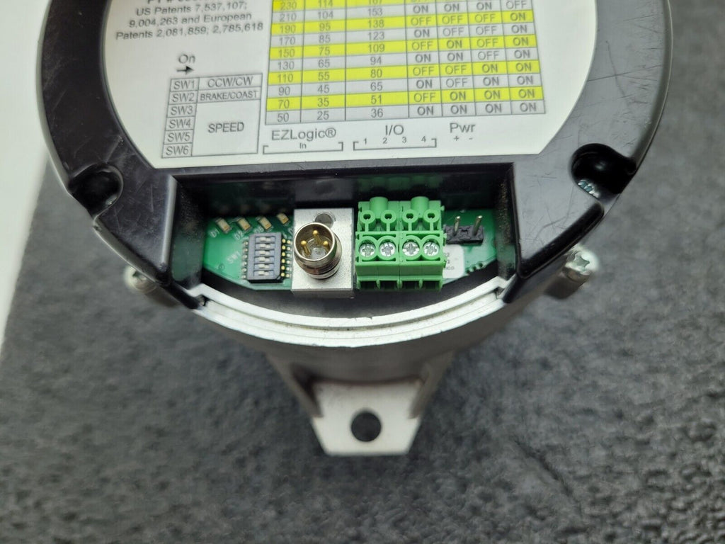 Hytrol 36W24 E24i Brushless Low Speed Adjustable 50-350RPM DC Motor PT 033.09022