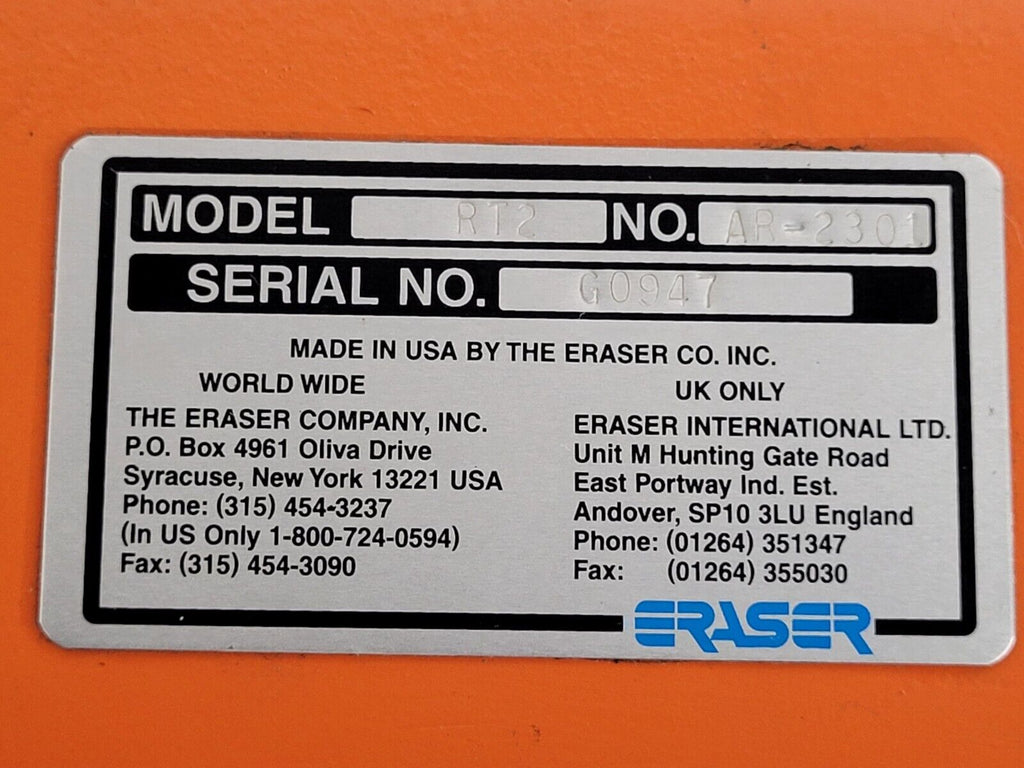 The Eraser Company RT2 Magnet Enameled Wire Stripper Machine AR-2301