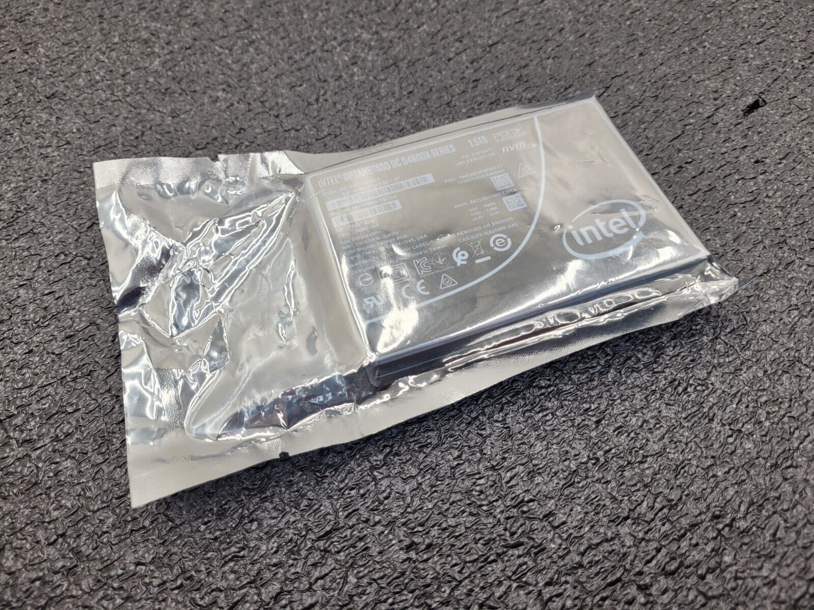 Intel Optane DC D4800X 1.5TB NVMe PCIe 3.0 2.5in SSD DELL EMC SSDPD21K015TA NEW