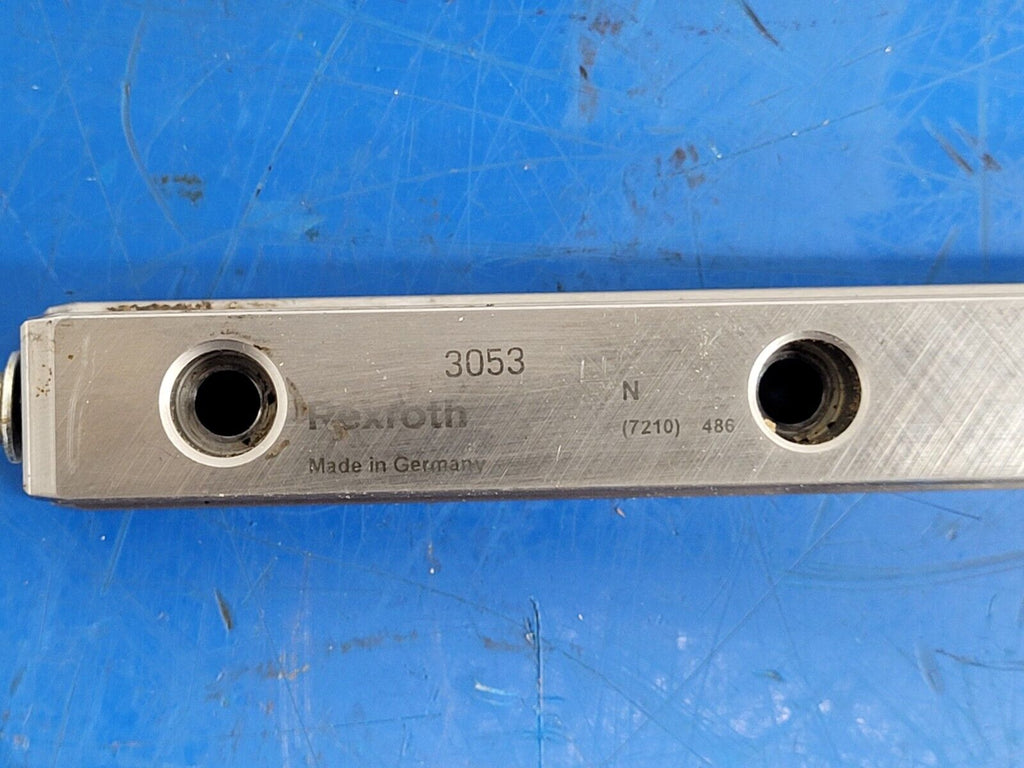 Bosch Rexroth 25mm Linear Rail Guide Block 2 Rails 4 Blocks 2300mm R162121420 #7
