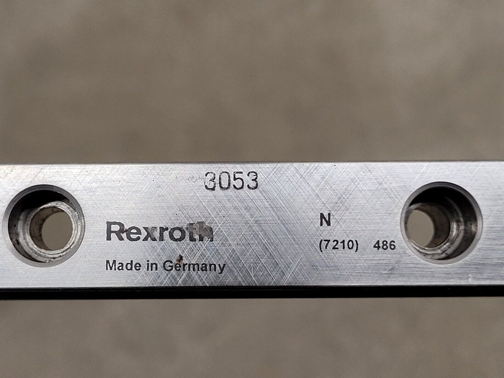 Bosch Rexroth 25mm Linear Rail Guide Block 2 Rails 4 Blocks 2300mm R162121420 #7