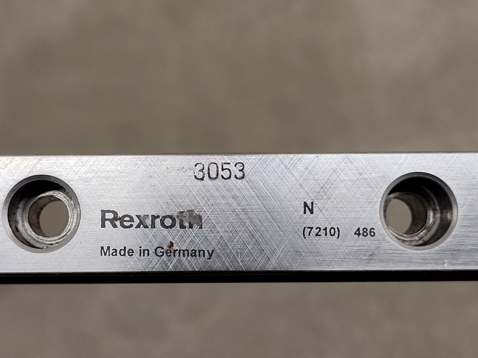 Bosch Rexroth 25mm Linear Rail Guide Block 2 Rails 4 Blocks 2300mm R162121420 #7