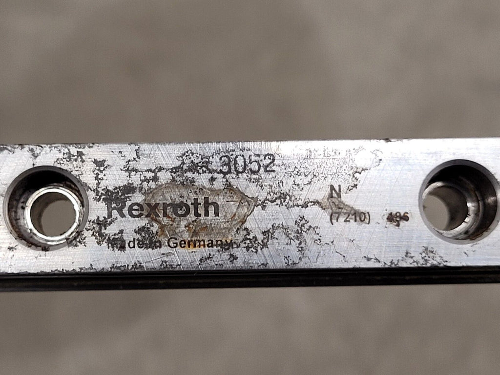 Bosch Rexroth 25mm Linear Rail Guide Block 2 Rails 4 Blocks 2300mm R162121420 #7