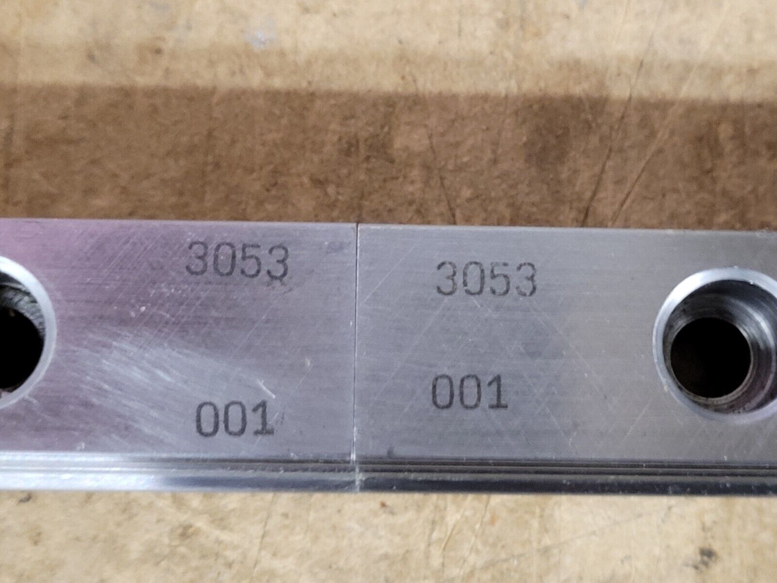 Bosch Rexroth 25mm Linear Rail Guide Block 2 Rails 4 Blocks 2300mm R162121420 #7