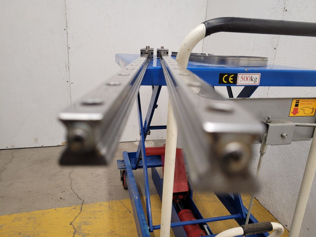 Bosch Rexroth 25mm Linear Rail Guide Block 2 Rails 4 Blocks 2300mm R162121420 #7