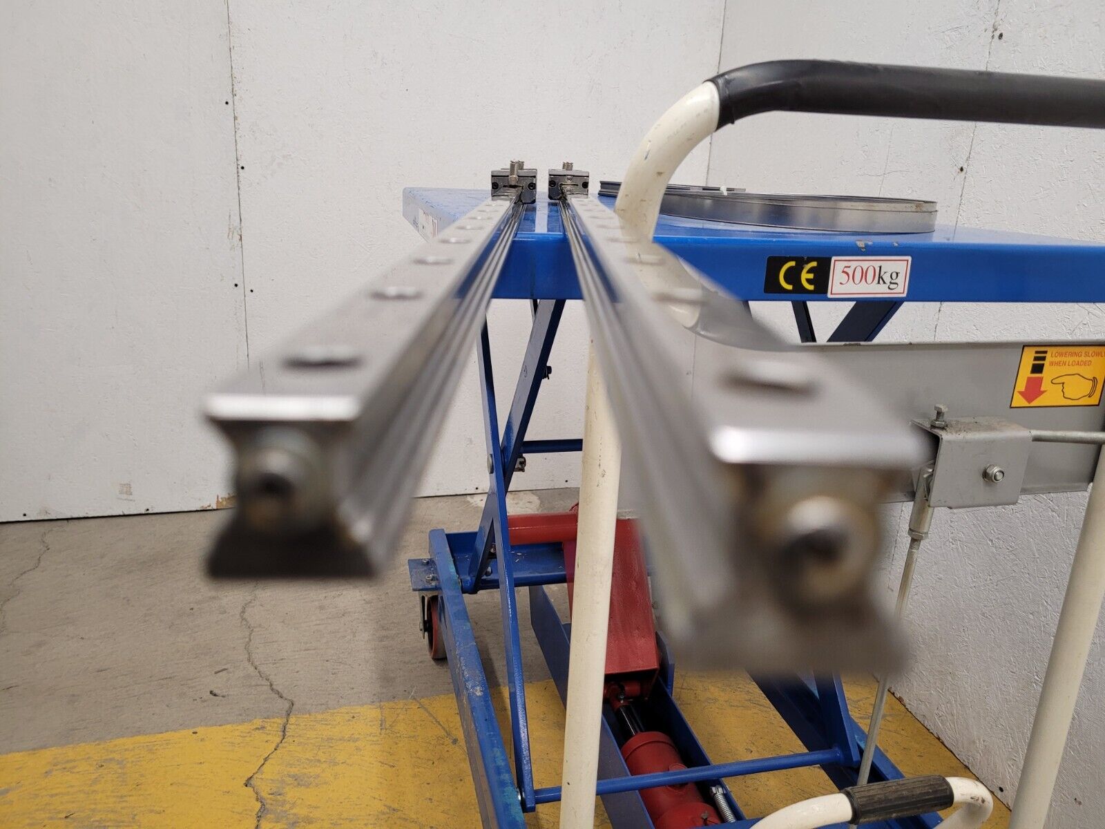 Bosch Rexroth 25mm Linear Rail Guide Block 2 Rails 4 Blocks 2300mm R162121420 #7