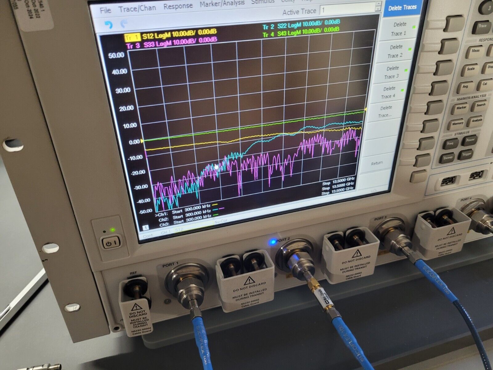 HP Agilent Keysight N5231A 13.5 GHz Vector Network Analyzer PNA-L In Cal w/Box