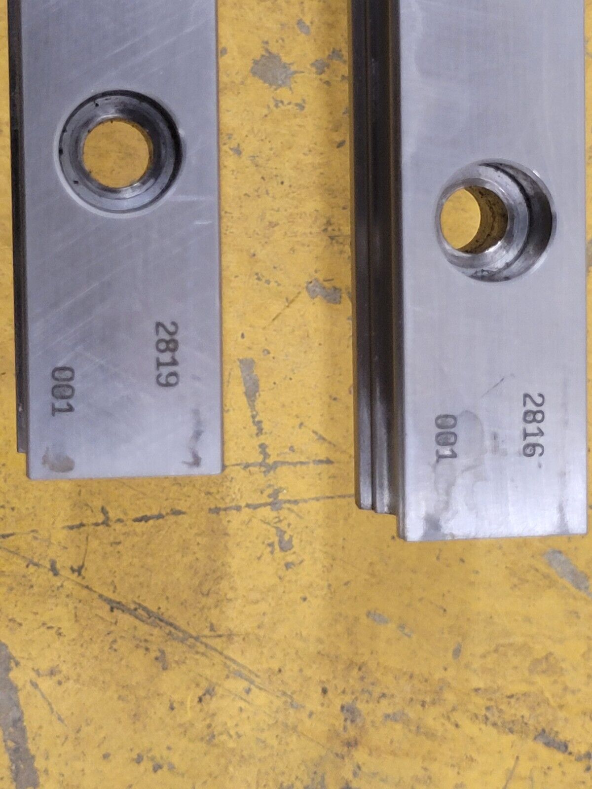 Bosch Rexroth Linear Rail Guide Block 4x 7210 Rails 4x Blocks R162471420 Size 30