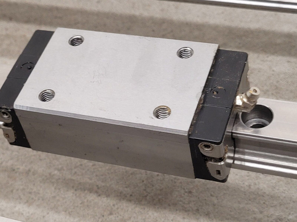Bosch Rexroth Linear Rail Guide Block 4x 7210 Rails 4x Blocks R162471420 Size 30