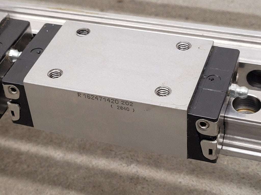 Bosch Rexroth Linear Rail Guide Block 4x 7210 Rails 4x Blocks R162471420 Size 30