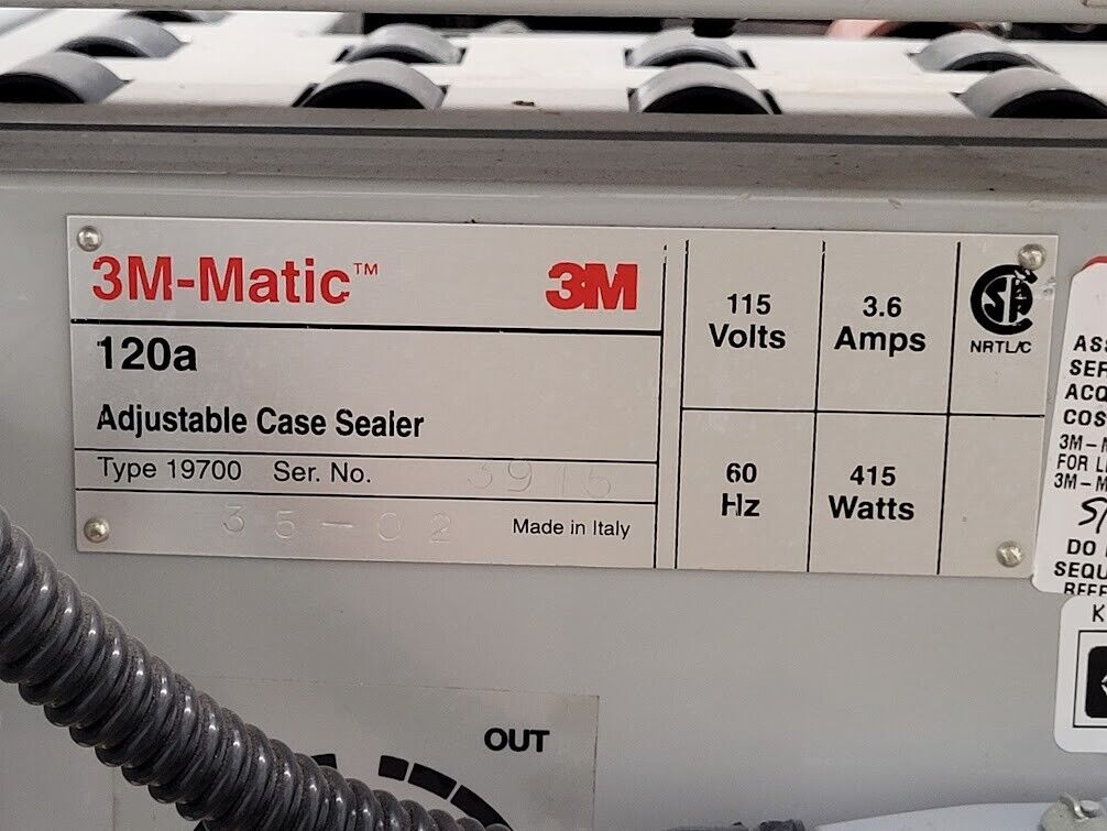 3M-Matic Tape Case Sealer Lot 700a, 120a, + Accessories Lot, Need a little work