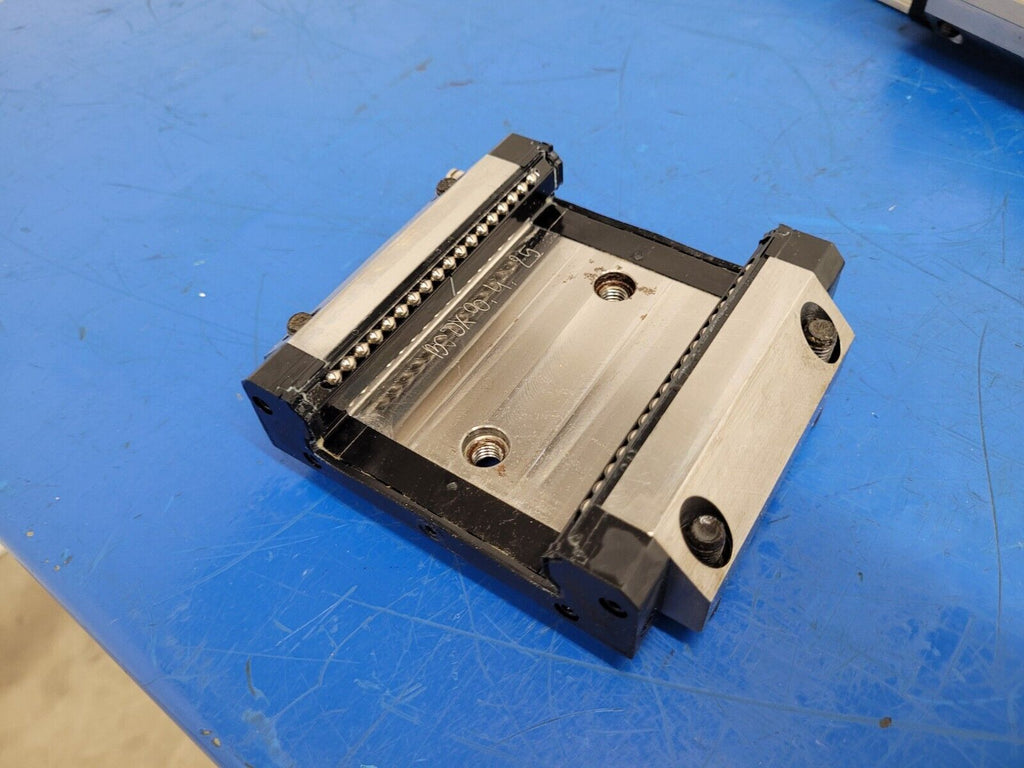 Rexroth Extra Wide Linear Guide R167121410 7210 Series 1 Rail 2 Blocks 19"