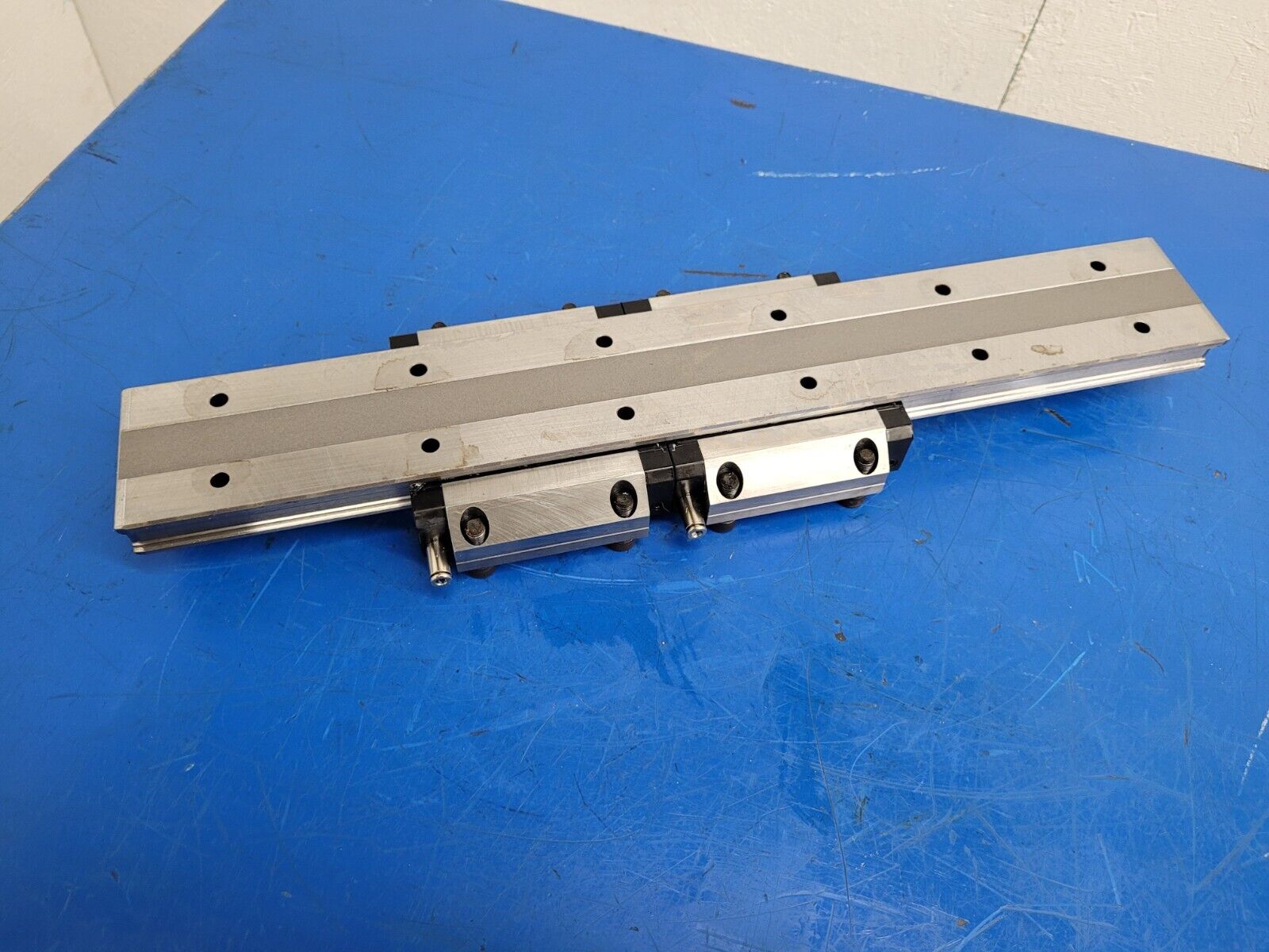 Rexroth Extra Wide Linear Guide R167121410 7210 Series 1 Rail 2 Blocks 19"